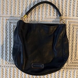 Marc Jacob’s Black Leather Hobo Bag